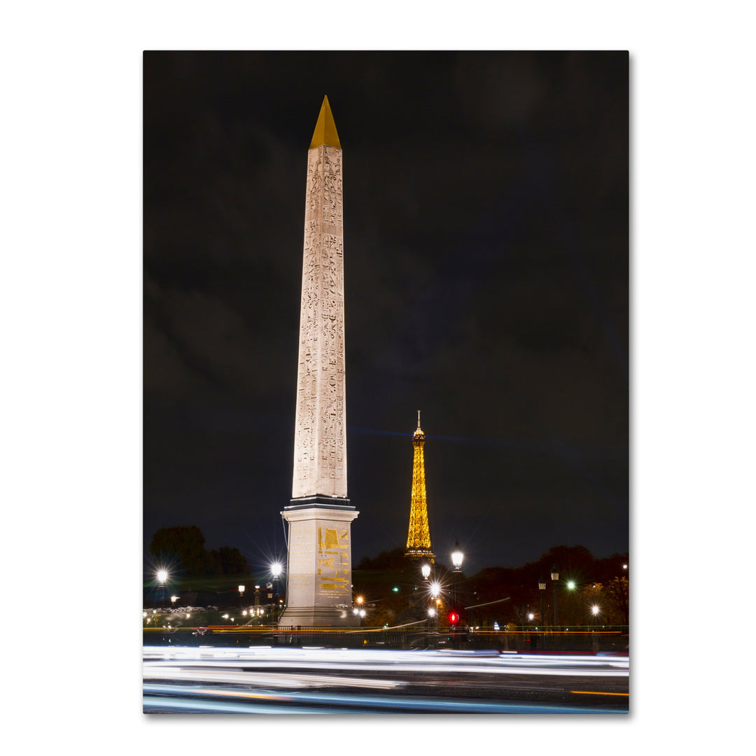 Michael Blanchette Photography Concorde Place Canvas Wall Art 35 x 47 Inches Image 1