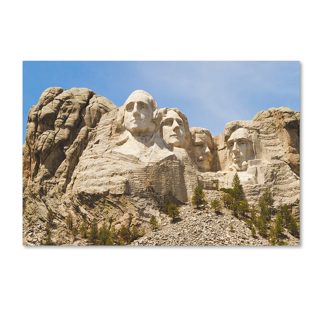 Ariane Moshayedi Mount Rushmore Canvas Wall Art 35 x 47 Image 1