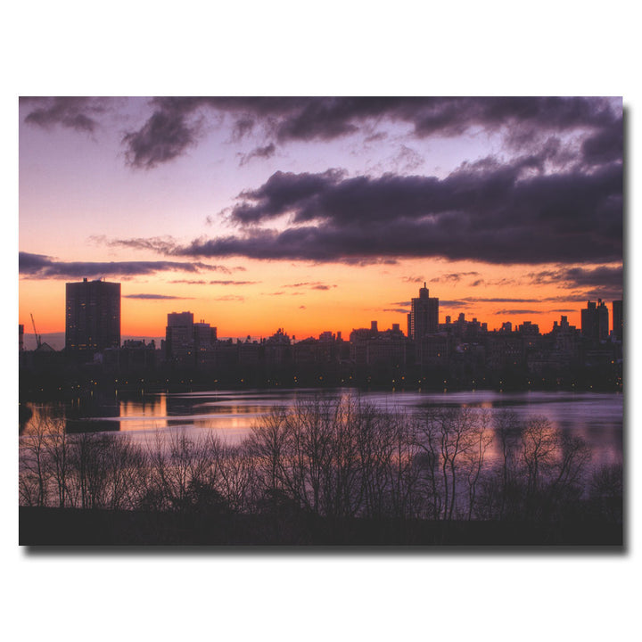 Ariane Moshayedi Blue Morning Canvas Wall Art 35 x 47 Image 1