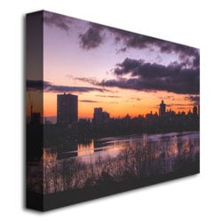 Ariane Moshayedi Blue Morning Canvas Wall Art 35 x 47 Image 3