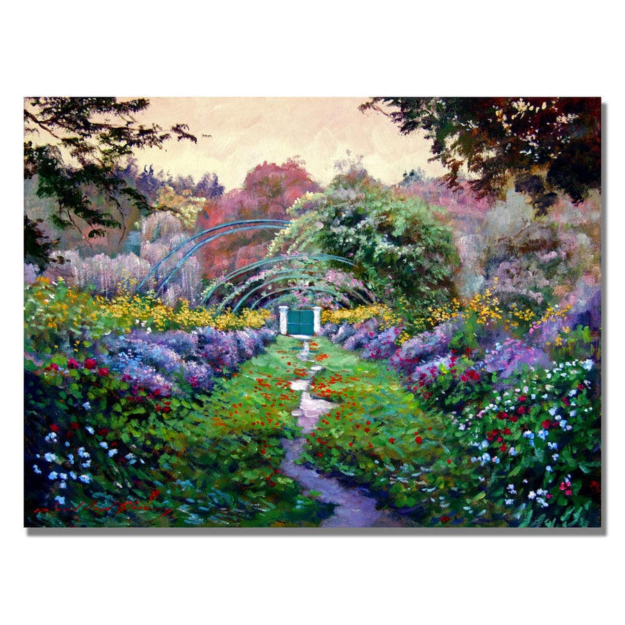 David Lloyd Glover Monets Giverny Canvas Wall Art 35 x 47 Image 1