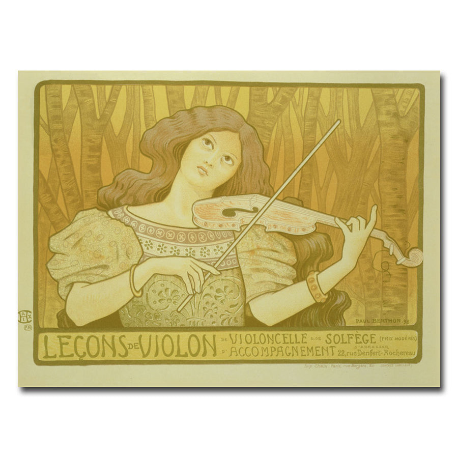 Paul Brethon Violin Lessons Rue Denfert-Rochereau Art Image 1