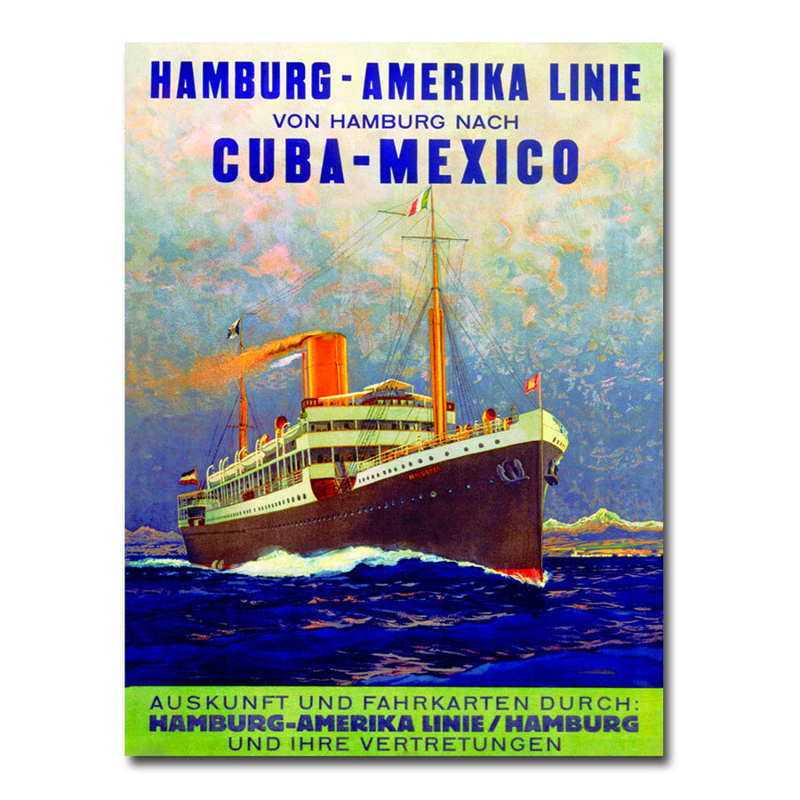 Cuba-Mexico 1899 Canvas Wall Art 35 x 47 Image 1
