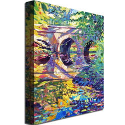 David Lloyd Glover Stone Footbridge Canvas Wall Art 35 x 47 Image 3