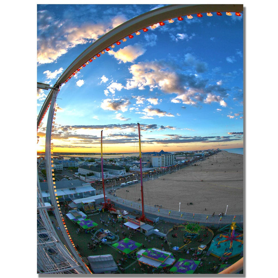 MCat Ocean City Canvas Wall Art 35 x 47 Image 1