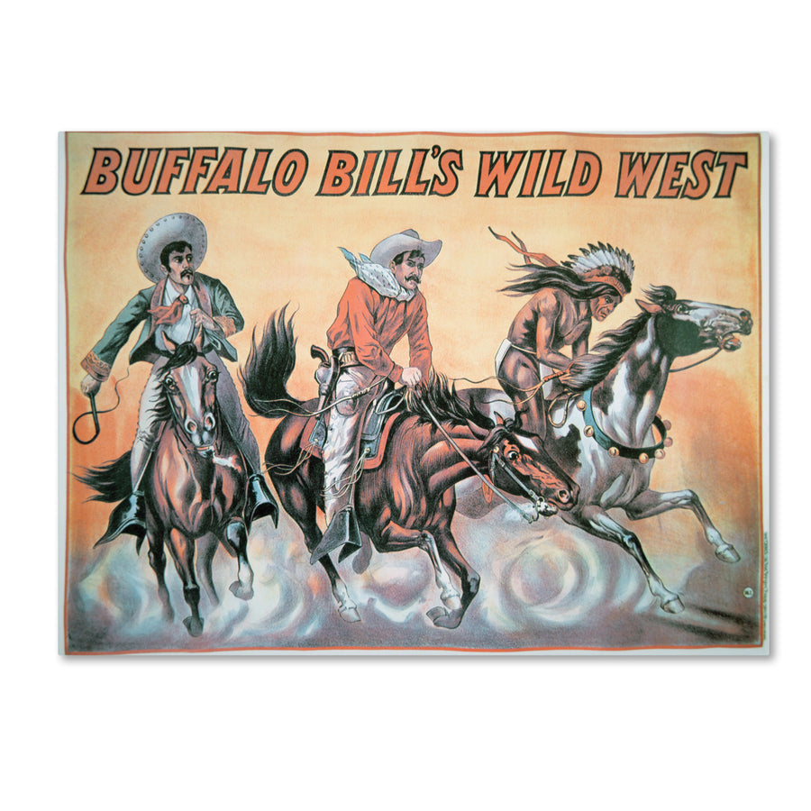 Buffalo Bills Wild West Show, 1898 Canvas Wall Art 35 x 47 Image 1