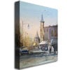 Ryan Radke Berlin Clock Tower Canvas Wall Art 35 x 47 Image 2