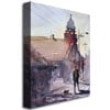 Ryan Radke Morning Stroll in Stevens Point Canvas Wall Art 35 x 47 Image 2