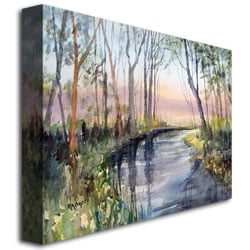 Ryan Radke River Reflections Canvas Wall Art 35 x 47 Image 3