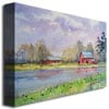 Ryan Radke View from the Millpond Canvas Wall Art 35 x 47 Image 2