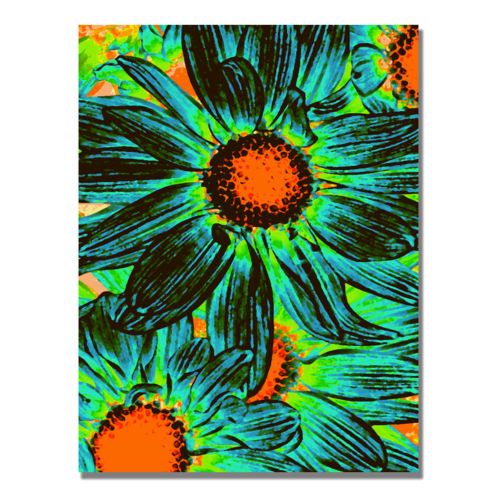 Amy Vangsgard Pop Daisies XII Canvas Wall Art 35 x 47 Inches Image 1