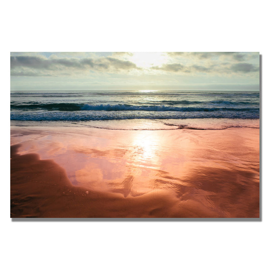 Ariane Moshayedi Costal Reflections IV Canvas Wall Art 35 x 47 Image 1