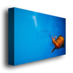 Ariane Moshayedi Single Jellyfish Canvas Wall Art 35 x 47 Image 3