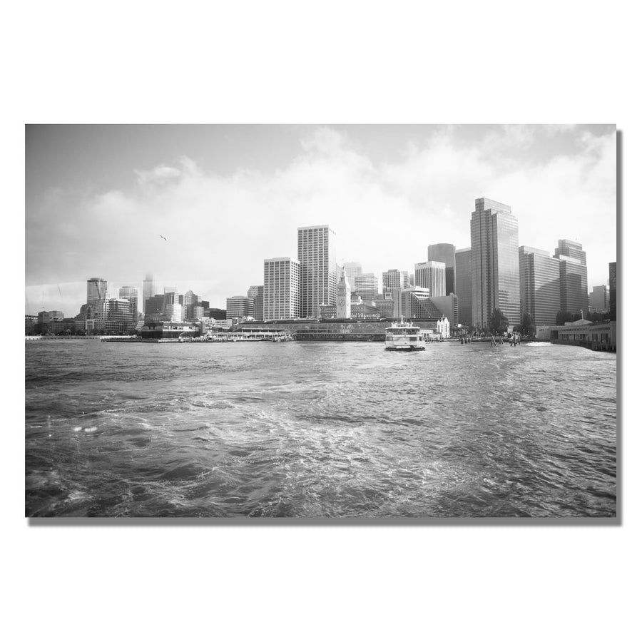 Ariane Moshayedi City on the Water II Canvas Wall Art 35 x 47 Image 1