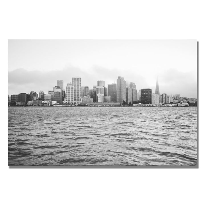 Ariane Moshayedi City on the Water III Canvas Wall Art 35 x 47 Image 1