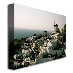 Ariane Moshayedi Santorini Dusk Canvas Wall Art 35 x 47 Image 3