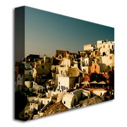 Ariane Moshayedi Santorini Sunset Canvas Wall Art 35 x 47 Image 3