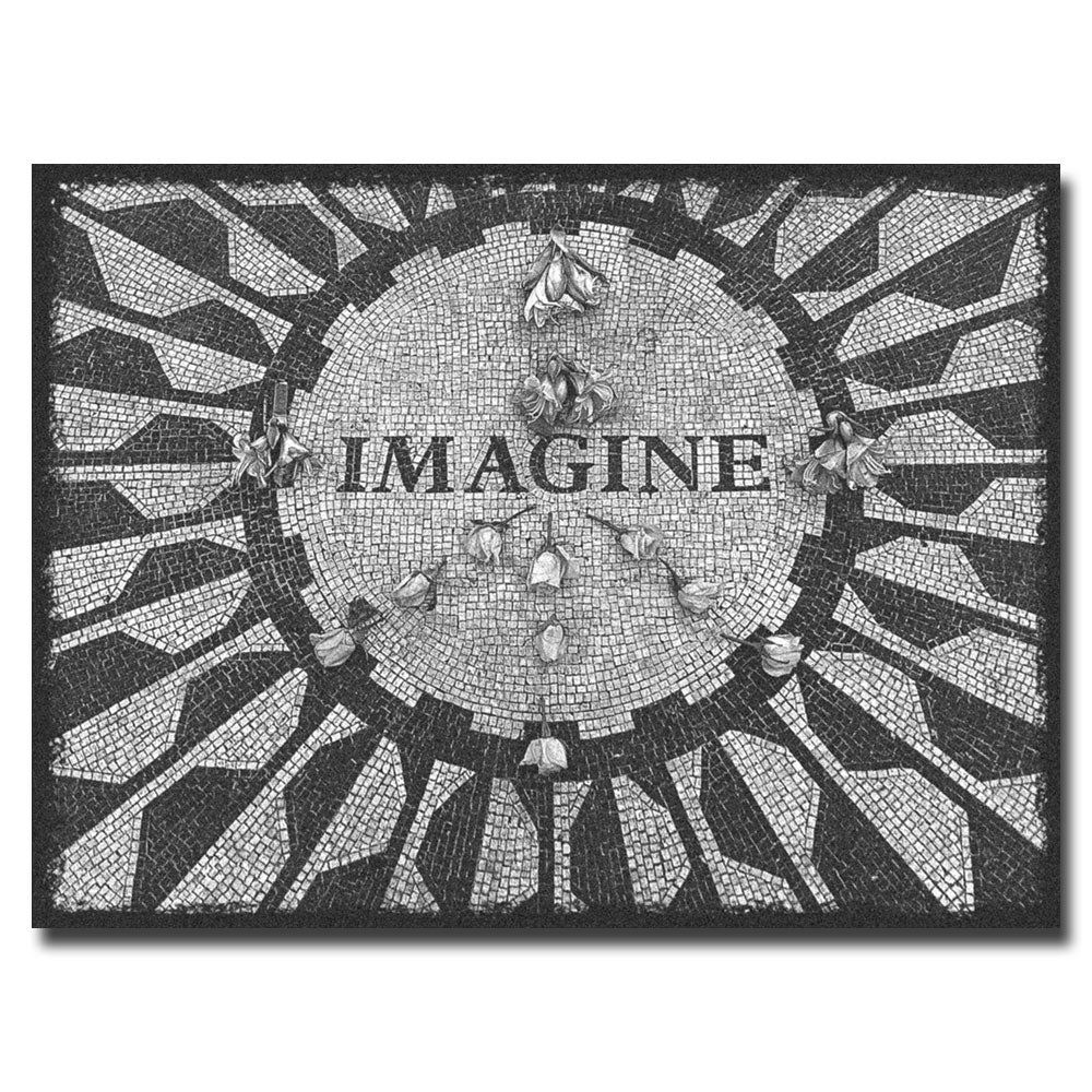 Ariane Moshayedi Imagine Peace Canvas Wall Art 35 x 47 Image 1