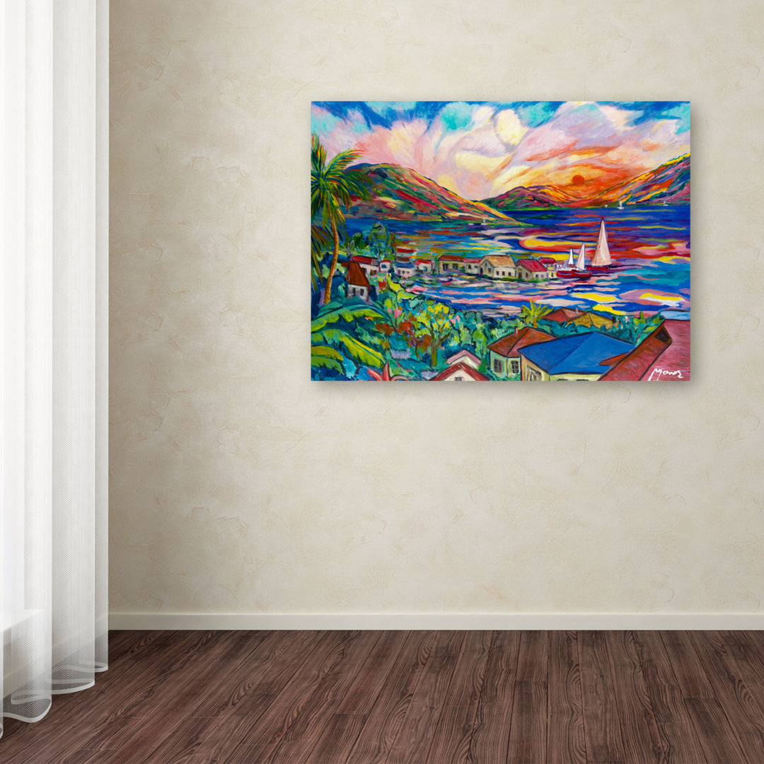 Manor Shadian Sunset Canvas Wall Art 35 x 47 Inches Image 3