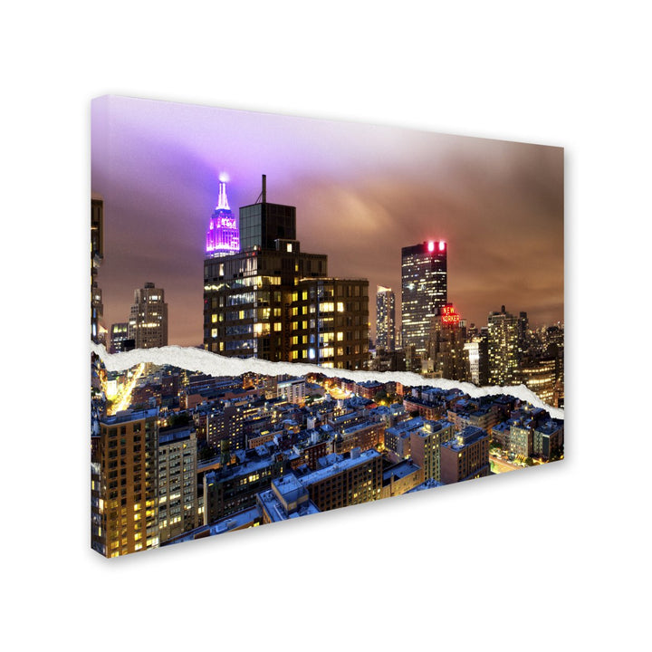 Philippe Hugonnard City That Never Sleeps Canvas Wall Art 35 x 47 Inches Image 2