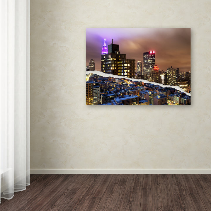 Philippe Hugonnard City That Never Sleeps Canvas Wall Art 35 x 47 Inches Image 3