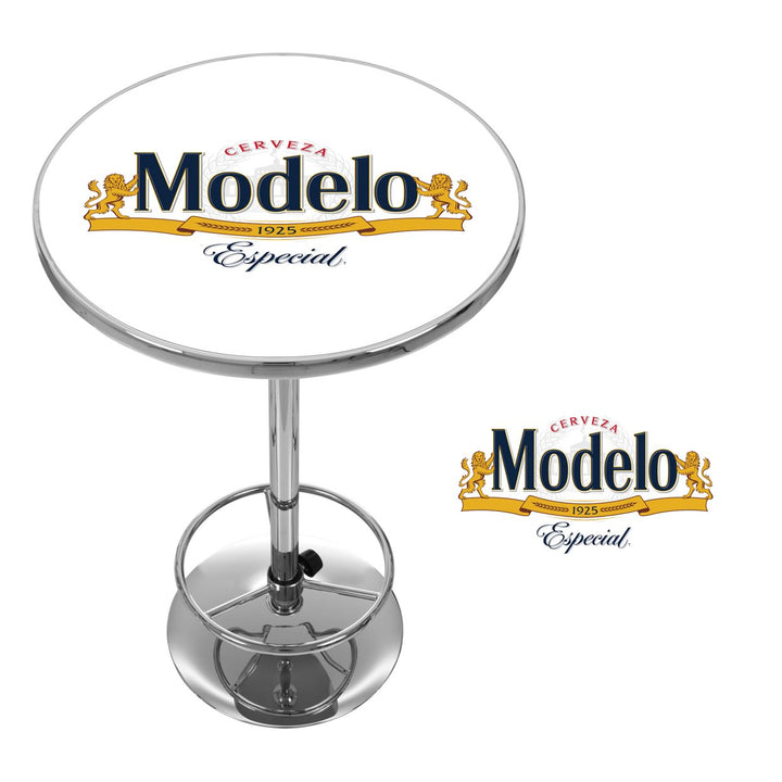 Modelo Chrome 42 Inch Pub Table Image 2