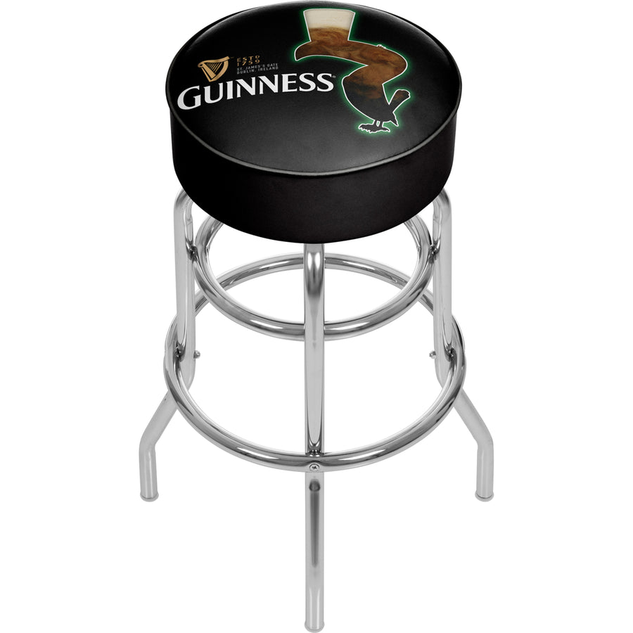 Guinness Padded Swivel Bar Stool 30 Inches High - Feathering Image 1