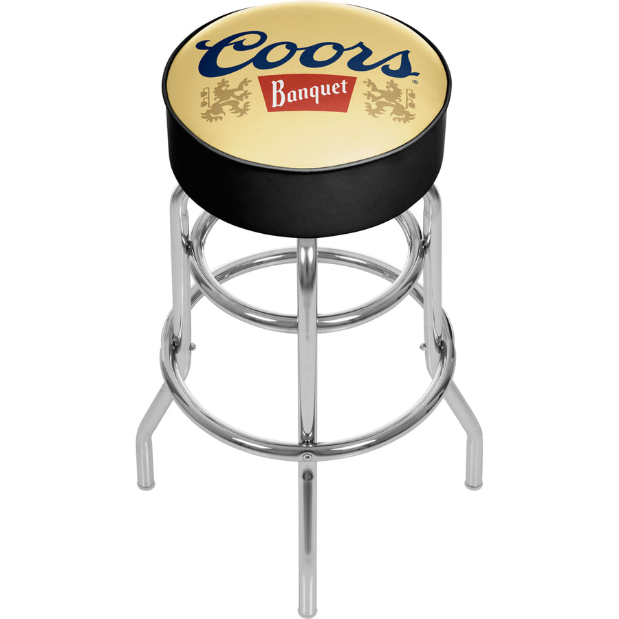 Coors Banquet Padded Swivel Bar Stool 30 Inches High Image 1