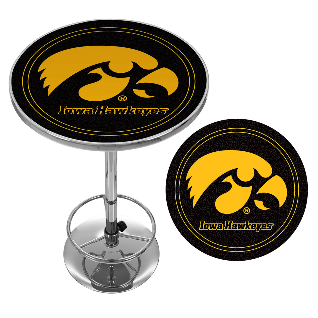 University of Iowa 42 Inch Pub Table Image 3