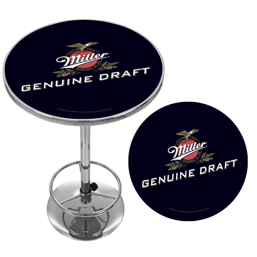 Miller Genuine Draft 42 Inch Pub Table Image 2