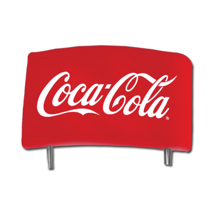 Coca Cola Vintage Pub Stool Chrome With Back 30 Inch Marine Grade Vinyl Image 2