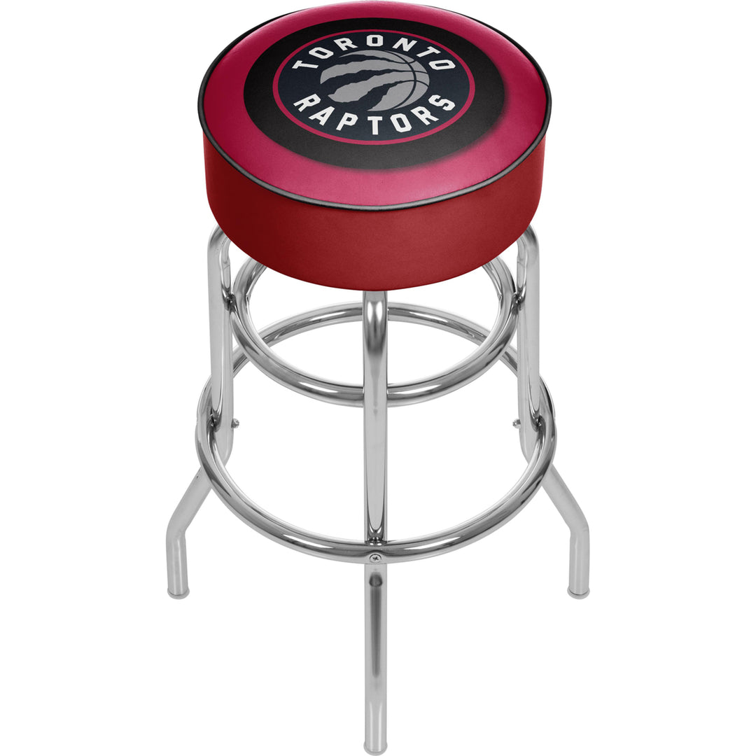 Toronto Raptors NBA Padded Swivel Bar Stool 30 Inches High Image 1