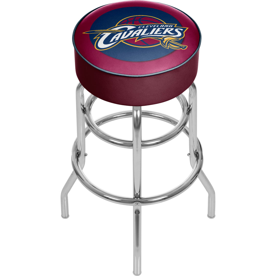 Cleveland Cavaliers NBA Padded Swivel Bar Stool 30 Inches High Image 1