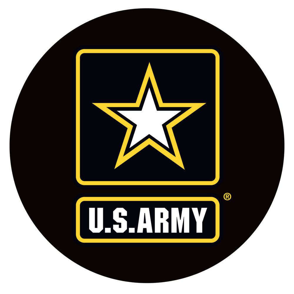 U.S. Army Padded Swivel Swivel Bar Stool with Back Image 2