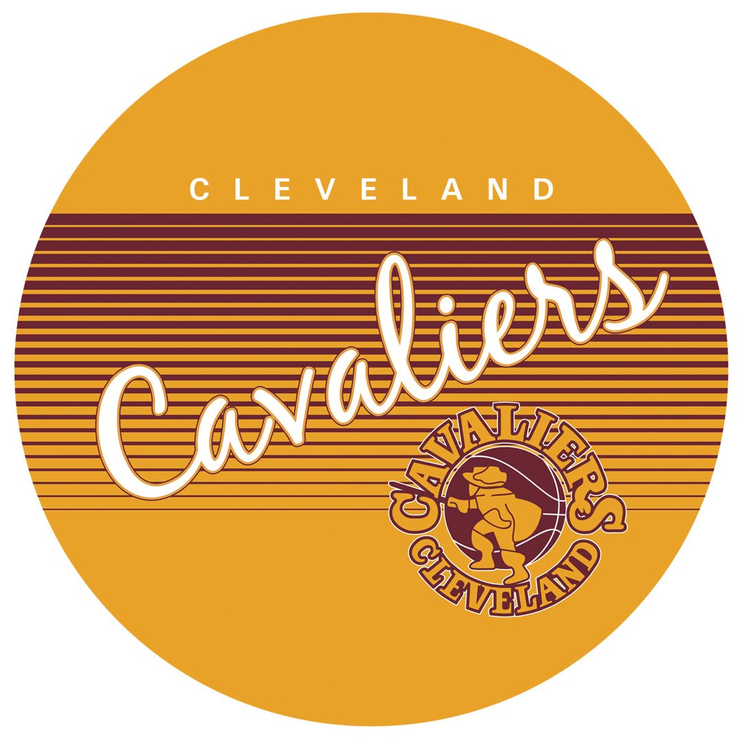Cleveland Cavaliers NBA Hardwood Classics Padded Swivel Bar Stool 30 Inches High Image 3