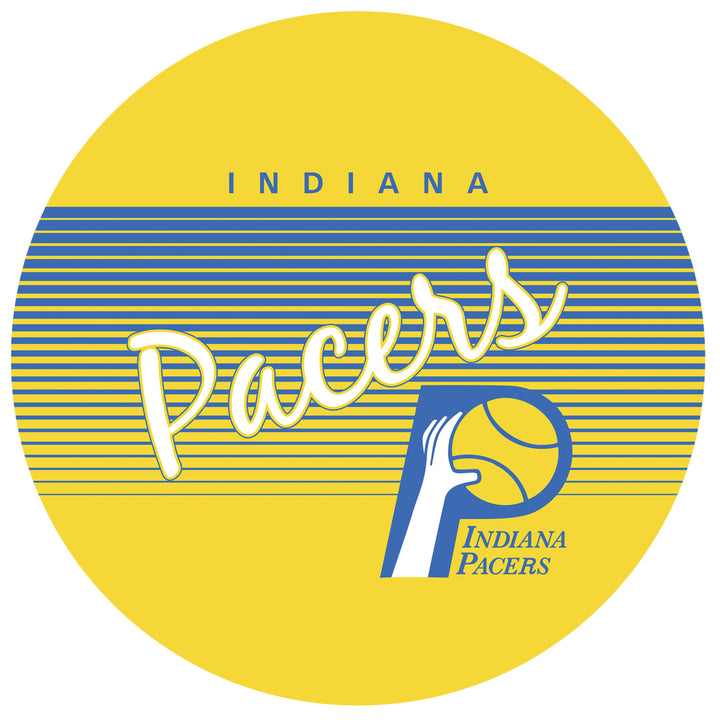 Indiana Pacers NBA Hardwood Classics Padded Swivel Bar Stool 30 Inches High Image 3