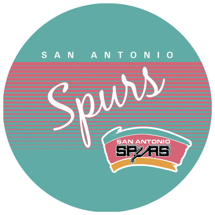 San Antonio Spurs NBA Hardwood Classics Padded Swivel Bar Stool 30 Inches High Image 3