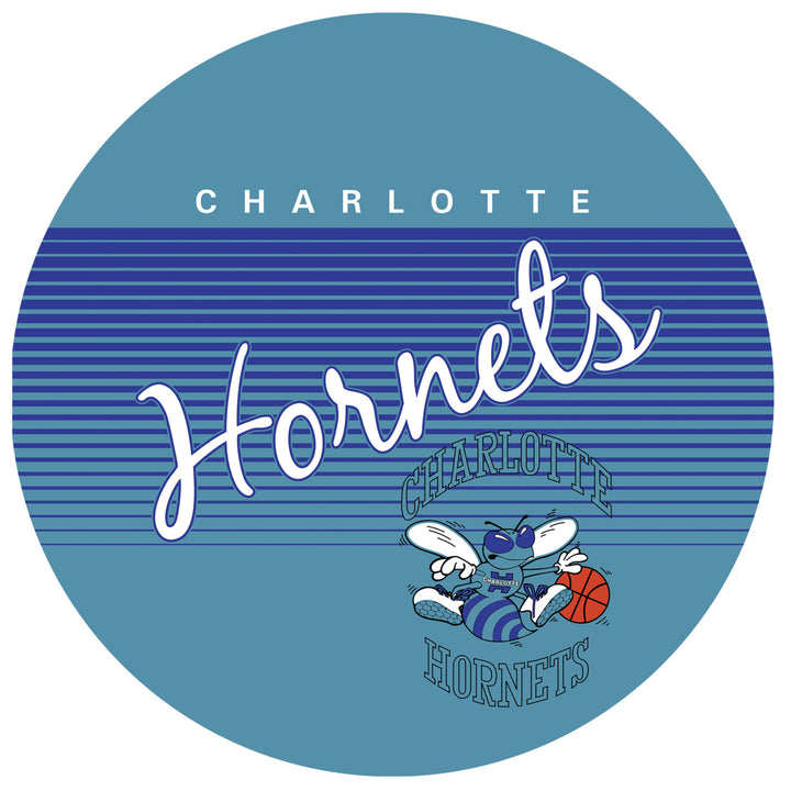 Charlotte Hornets NBA Hardwood Classics Padded Swivel Stool Image 3