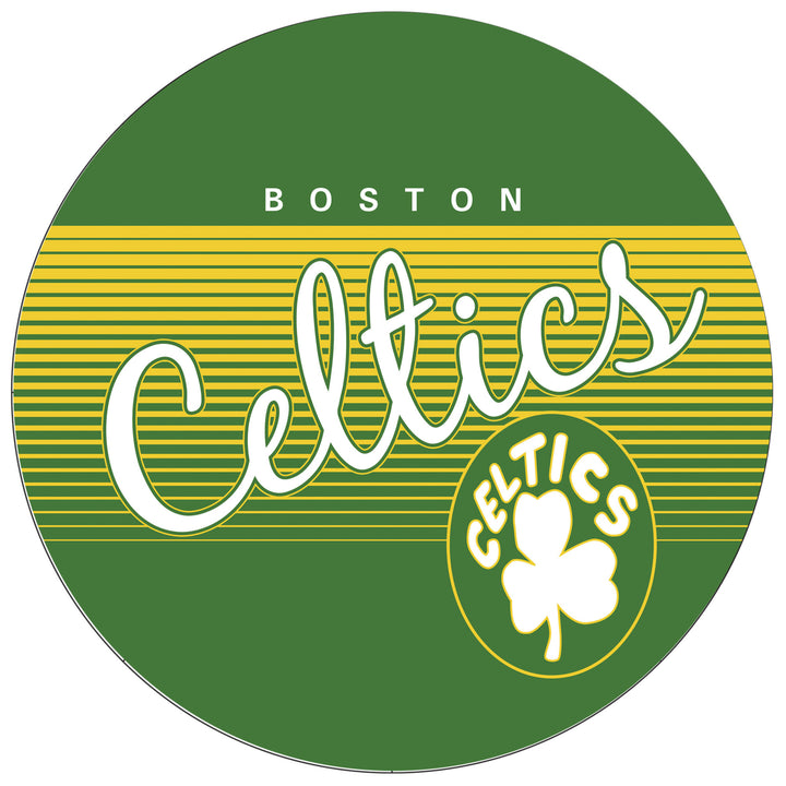 Boston Celtics NBA Hardwood Classics Swivel Bar Stool w/ Back Image 3