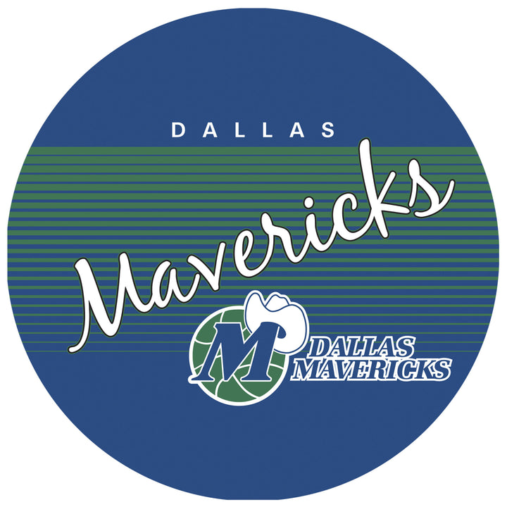 Dallas Mavericks NBA Hardwood Classics Swivel Bar Stool w/ Back Image 3