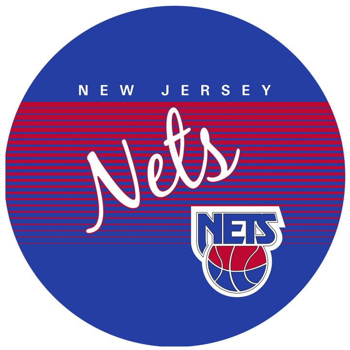 Jersey Nets NBA Hardwood Classics Swivel Bar Stool w/Back Image 3