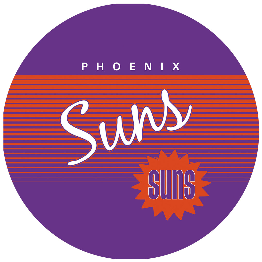 Phoenix Suns Hardwood Classics Swivel Bar Stool w/Back Image 3