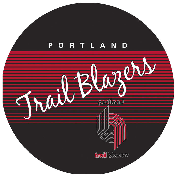 Portland Trail Blazers Hardwood Classics Swivel Bar Stool w/Back Image 3