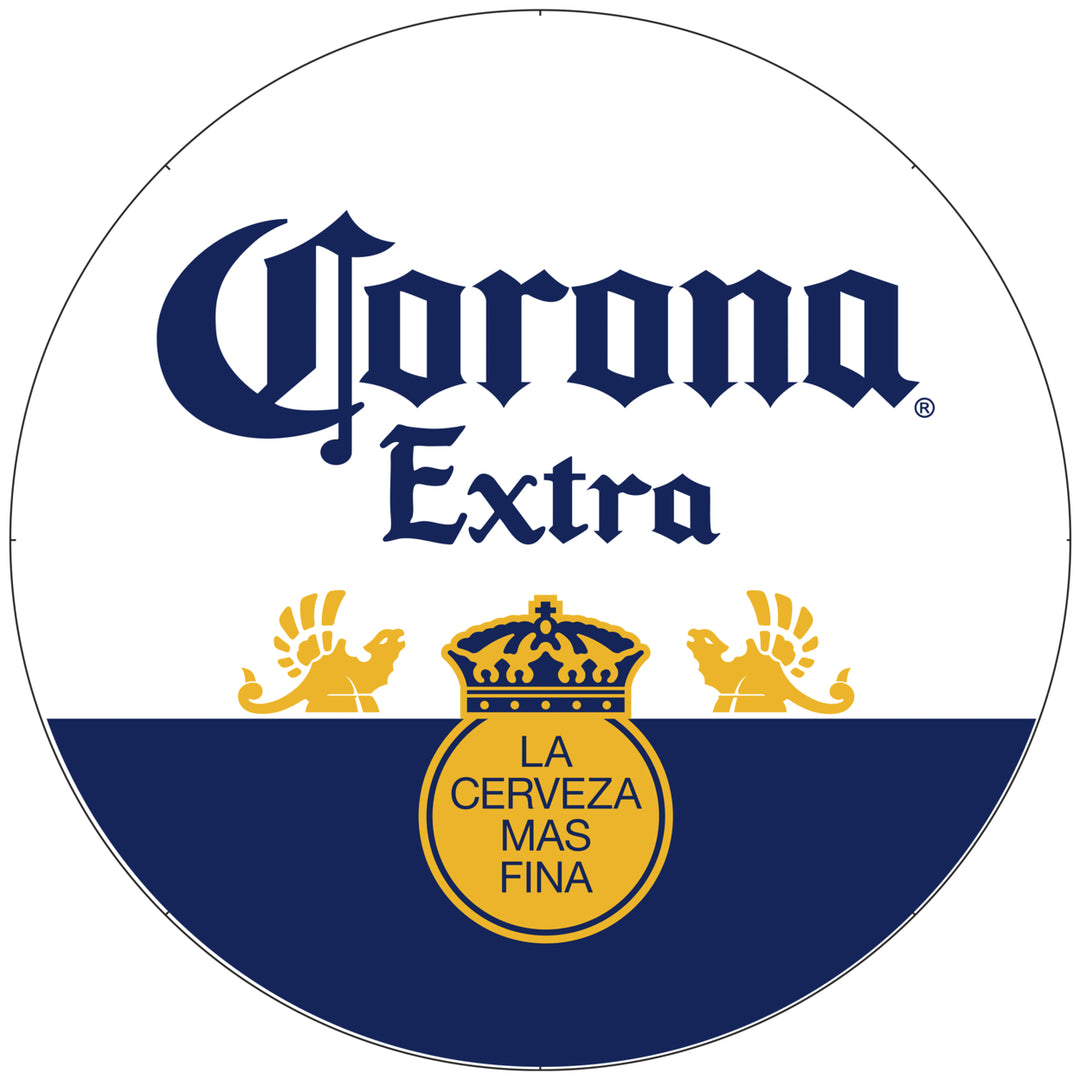 Corona Label Design Padded Swivel Bar Stool 30 Inches High Image 3