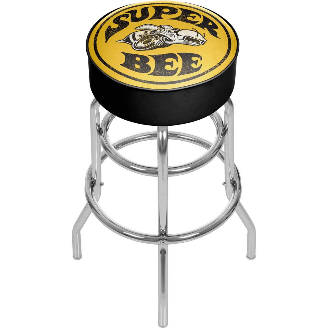 Dodge Padded Swivel Bar Stool 30 Inches High - Super Bee Image 1