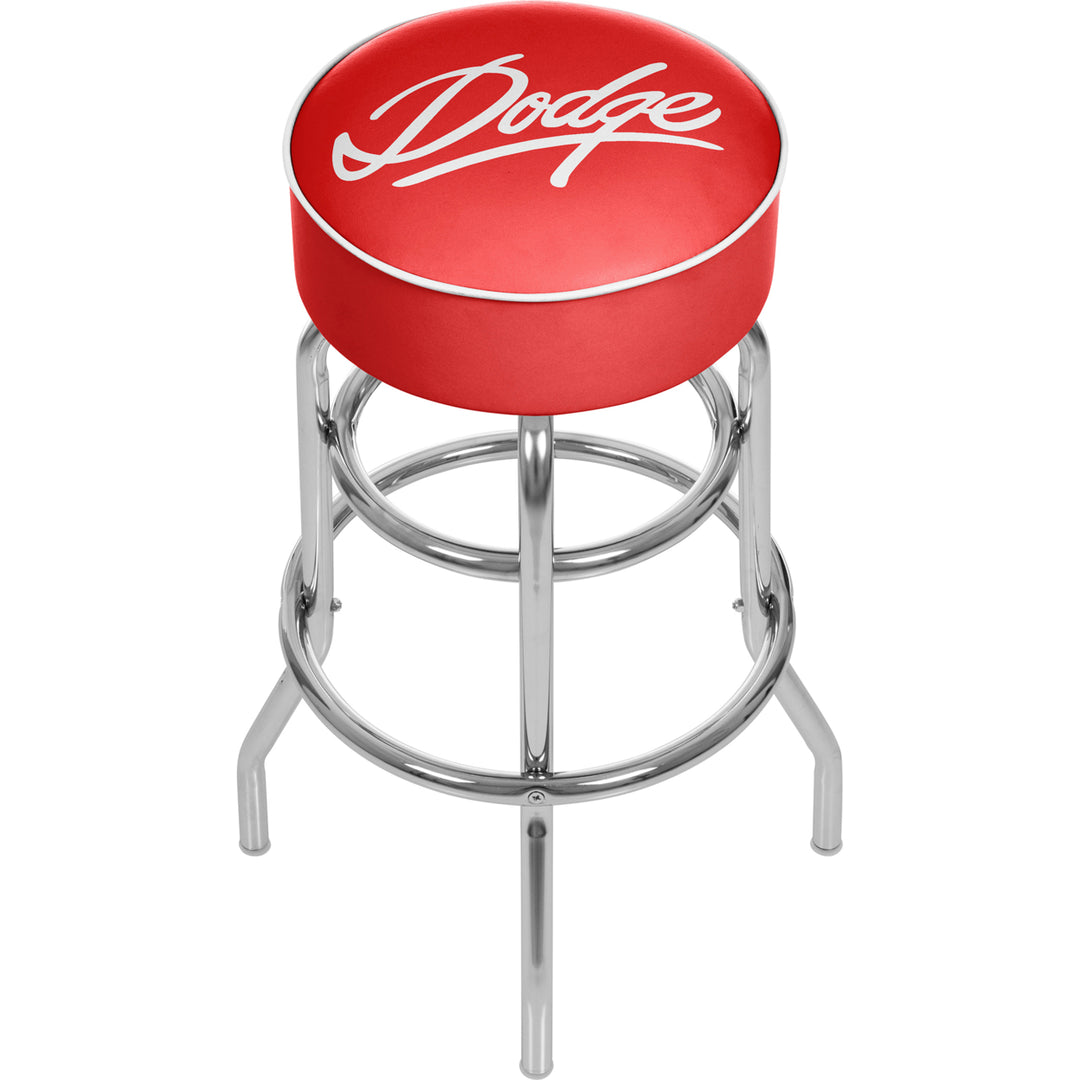 Dodge Padded Swivel Bar Stool 30 Inches High - Signature Image 1