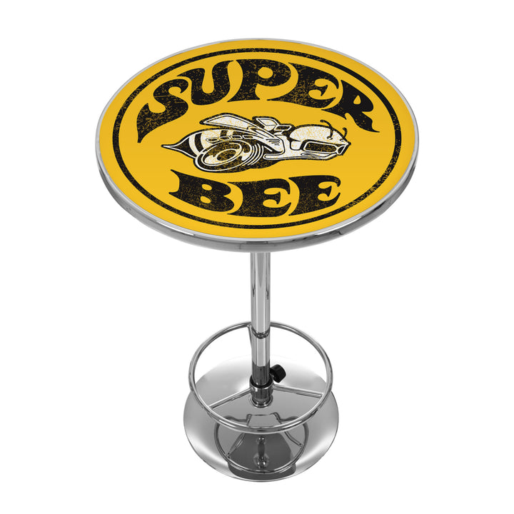 Dodge Chrome 42 Inch Pub Table - Super Bee Image 1