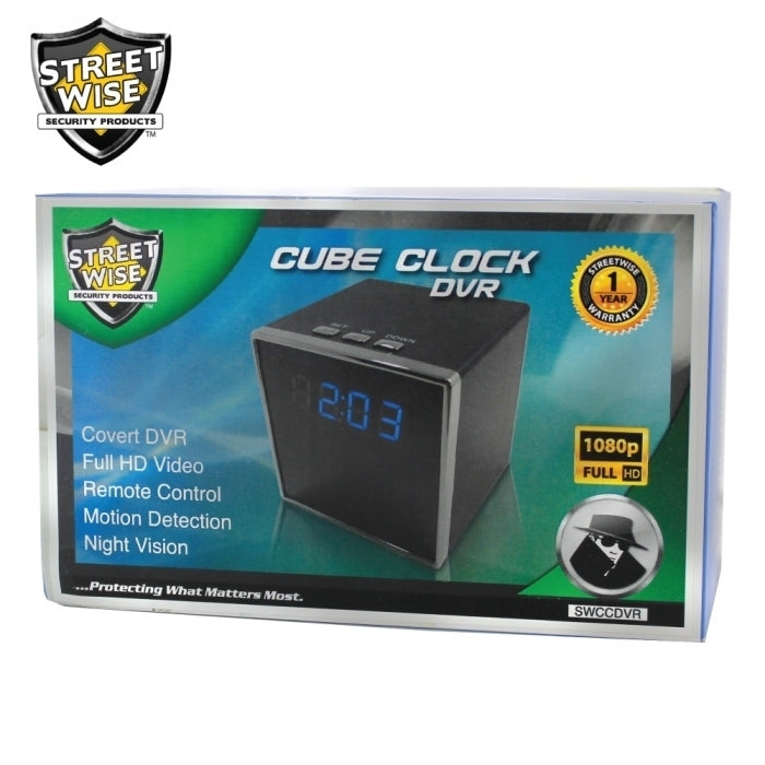 Streetwise Cube Clock DVR Camera Image 1