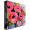 Sheila Golden Bouquet in Pink Huge Canvas Art 35 x 35 Image 3