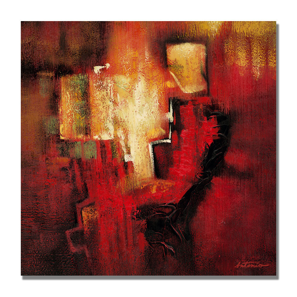 Antonio Abstract II Huge Canvas Art 35 x 35 Image 2